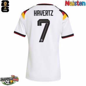 Saksa Kai Havertz #7 Kotipaita Naisten MM-kisat 2026 Lyhythihainen